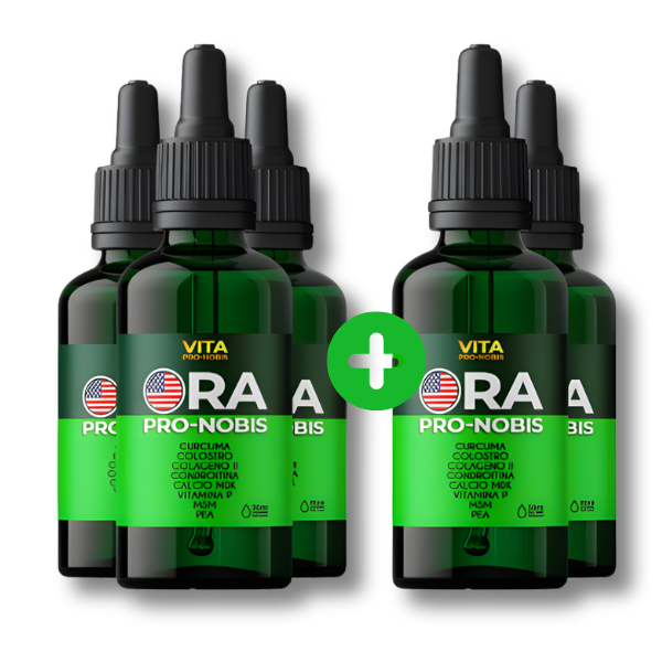 Ora-pro-nóbis – Suplemento Alimentar 12 em 1 | Compre 3 e Leve 4