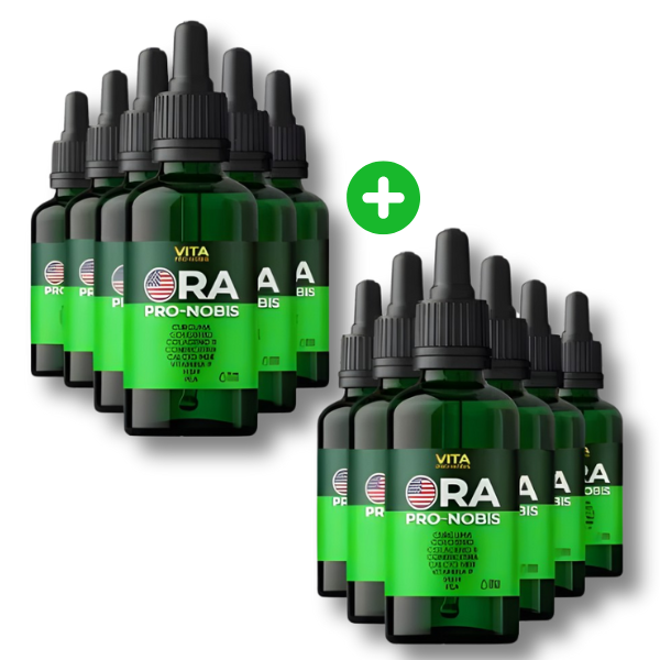 Ora-pro-nóbis – Suplemento Alimentar 12 em 1 | Compre 6 e Leve 12