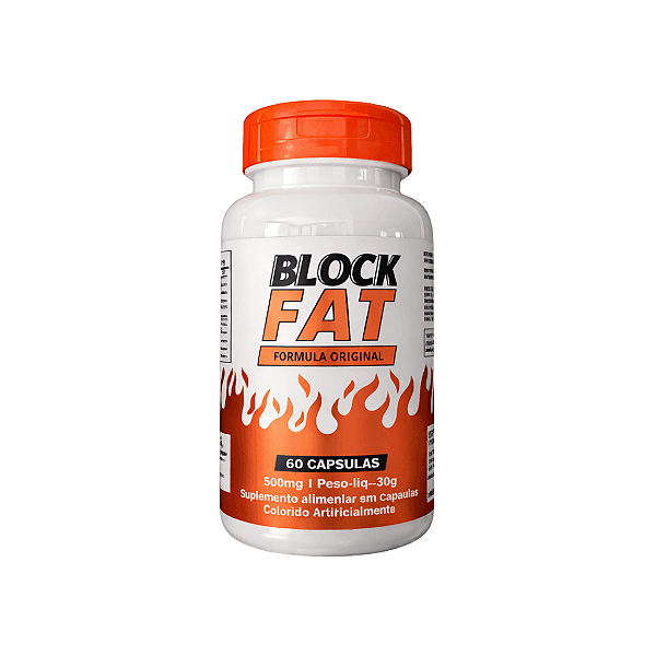 BlockFat 60 Cápsulas – Suplemento Emagrecedor | Redução de Medidas