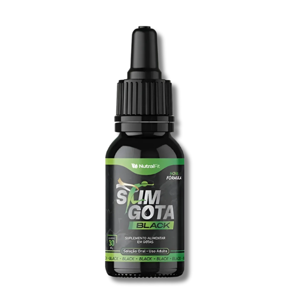 Slim Gota Black – Suplemento em Gotas 30ml | Emagreça Rápido
