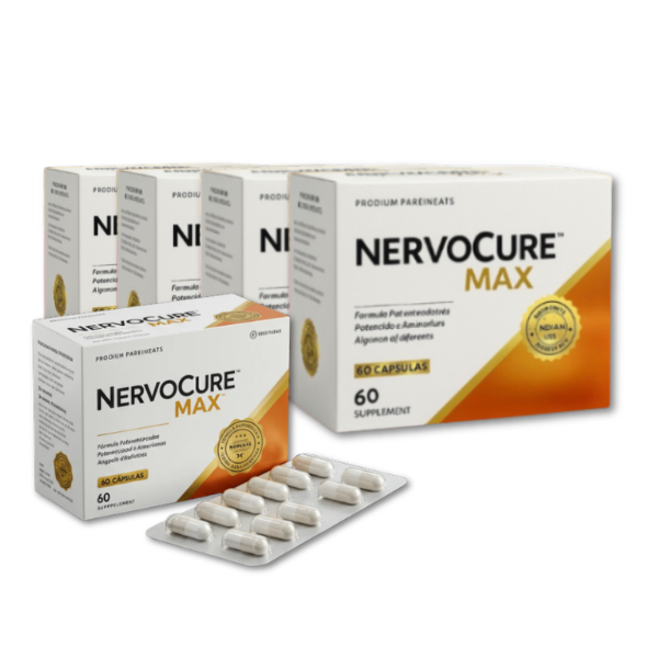 Nervocure Max 5 Caixas + Massageador Grátis | Oferta Especial