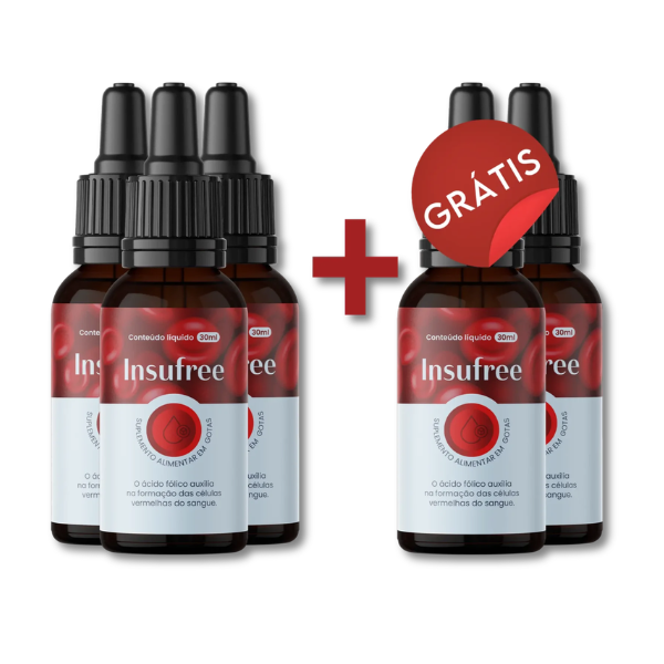 INSUFREE – Auxilia na Produção de Insulina | Compre 3 Leve 5