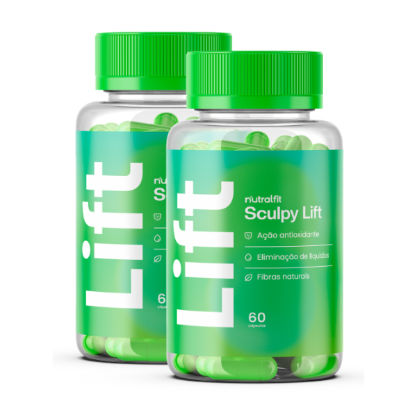 Lift Sculpy Suplemento Natural 2 Frascos | Mais Definição e Resultados Rápidos