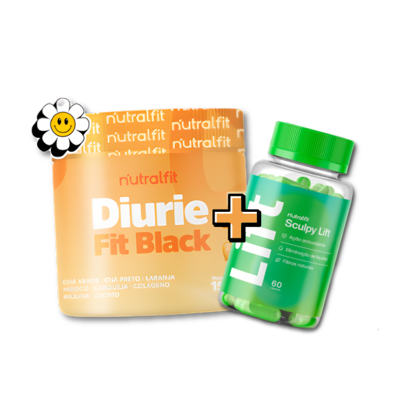 1 Diurie Fit Laranja + 1 Lift Sculpy | Combo Especial Emagrecedor