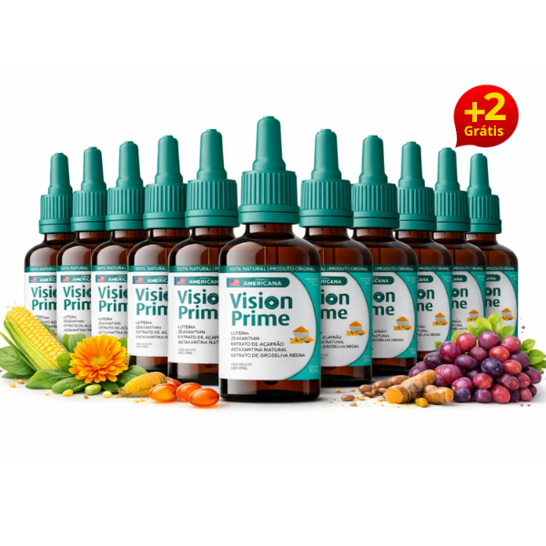 Vision Prime – Fórmula Americana para Saúde Ocular | Compre 8 Leve 10