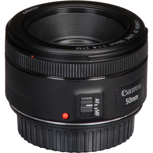 Canon EF 50mm f/1.8 STM Lens -