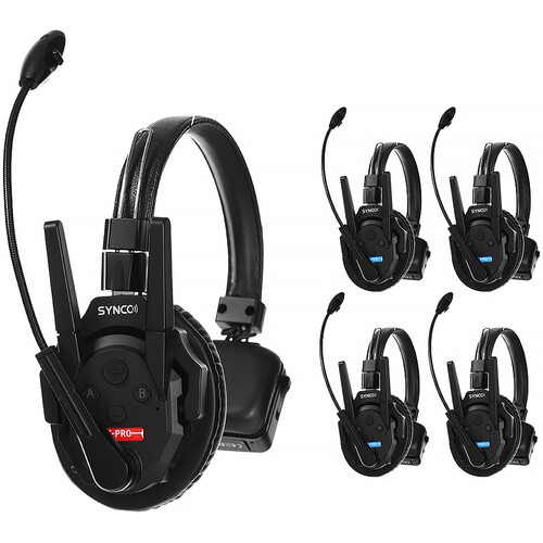 Synco Xtalk XPro5 Intercomunicador Wireless 5 Headsets