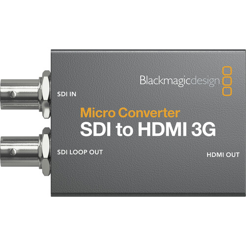 Conversor Blackmagic Micro SDI para HDMI 3G