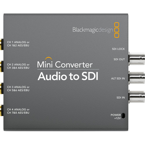 Blackmagic Design Mini Converter Áudio para SDI