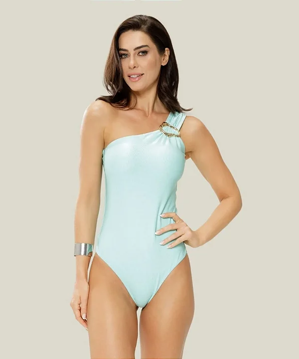 Maio M'lev Nula Manga Verde Água