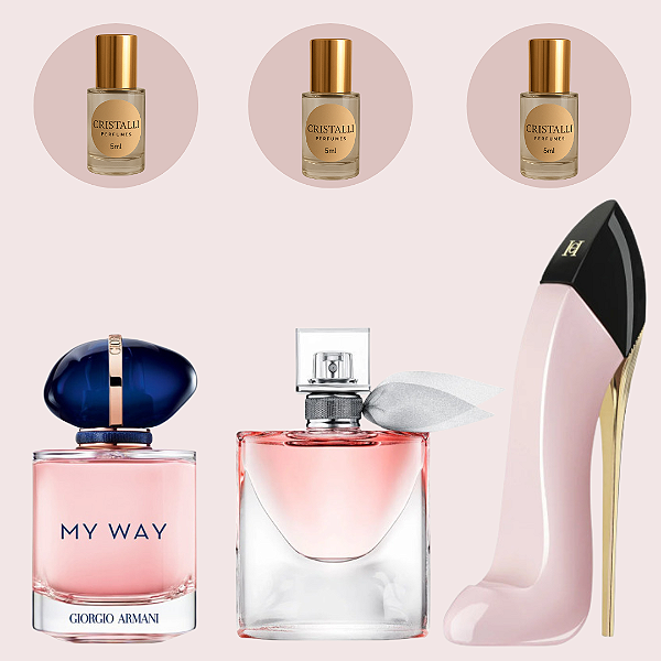 My Way + La Vie est Belle + Good Girl Blush