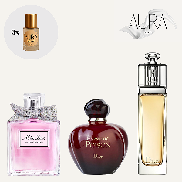 Miss Dior + Hypnotic Poison + Addict