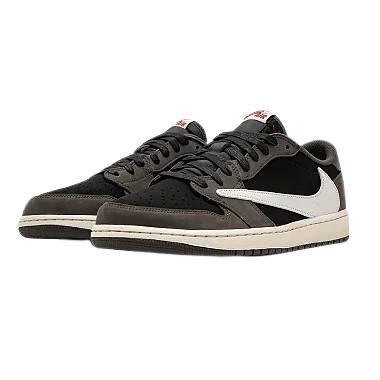 Tênis - Jordan Travis Scott -  Preto e Bege