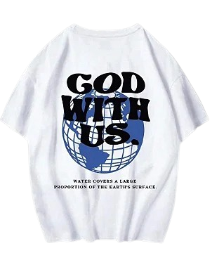 Camisa Oversized - God With Us