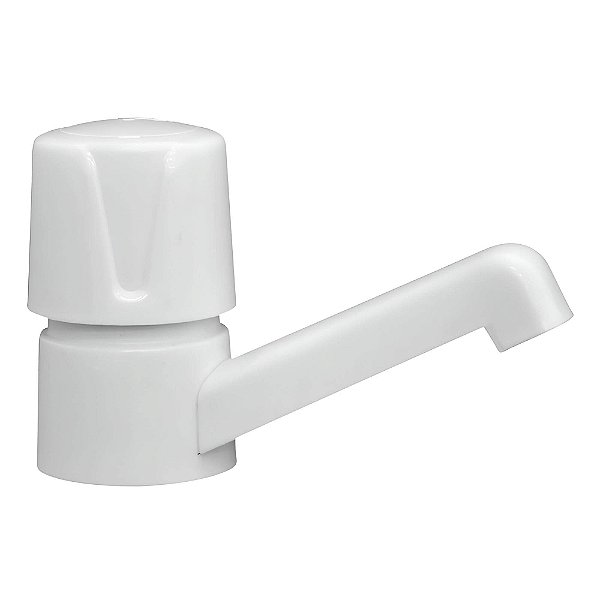 Torneira Banheiro Bancada Bica Baixa Japi Branca