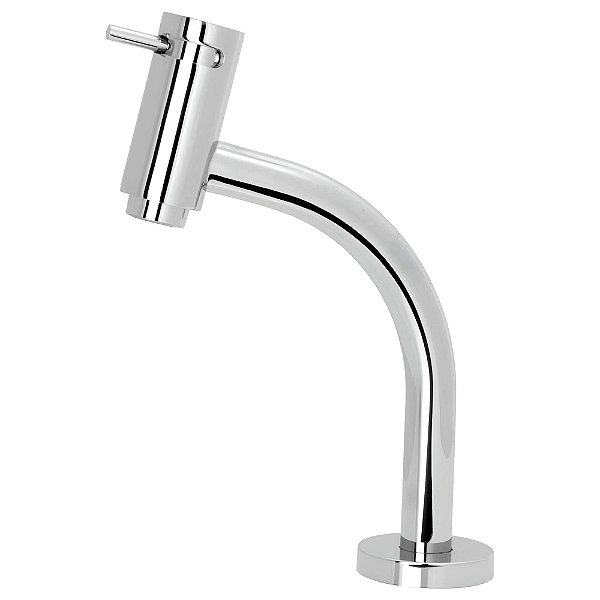 Torneira Banheiro Bancada Bica Baixa Celite Basic - Cromado