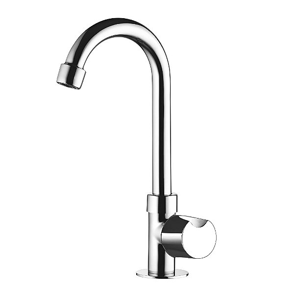 Torneira Banheiro Bancada Bica Alta Lorenzetti Loren Luna