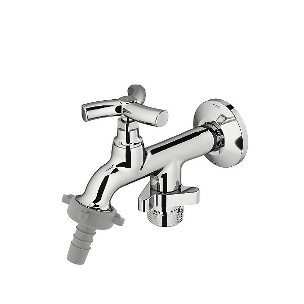 Torneira Tanque/Máquina Parede Docol Primor - Cromado