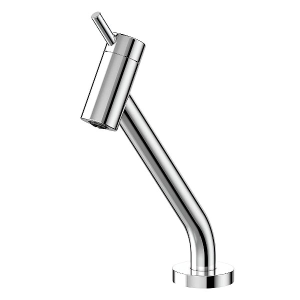 Torneira Banheiro Bancada Bica Baixa Docol Nova Lóggica - Cromado