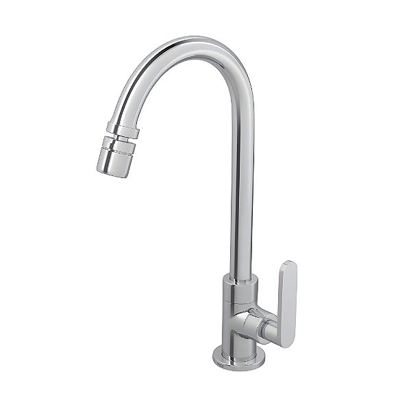 Torneira Cozinha Bancada Bica Alta Deca Flex - Cromado