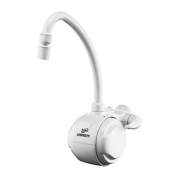 Torneira Elétrica Parede Lorenzetti Versátil 3T Branco - 220V