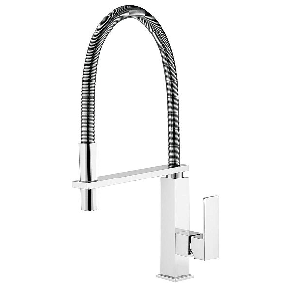 Torneira Monocomando Cozinha Bancada Bica Alta Lorenzetti Loren Vogue