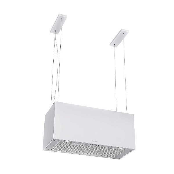 Coifa de Ilha em Aço Inox Tramontina Cube Isla Silent T Smart 90 220V