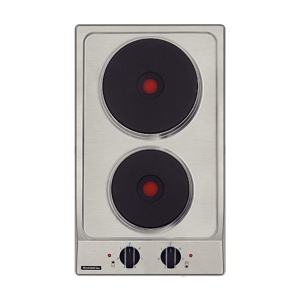Cooktop Elétrico em Aço Inox com 2 Placas Térmicas Tramontina Dominó - 220V