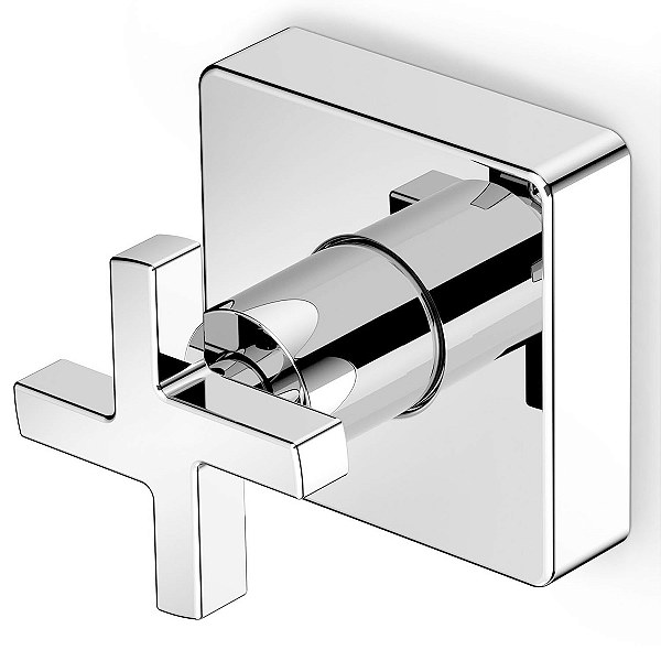 Acabamento Registro Celite Lotus Base Docol - Cromado