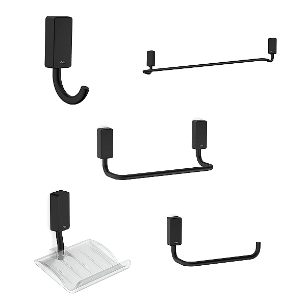 Kit de Acessórios Celite One 5 Peças - Preto Fosco