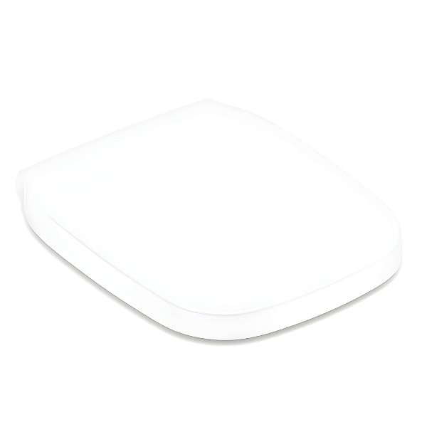 Assento Sanitário Roca Debba Classic/Square PP Soft Close Branco