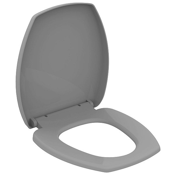 Assento Sanitário Tigre Smart Termofixo Thema Soft Close - Cinza