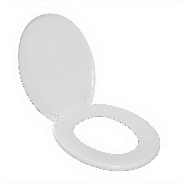 Assento Sanitário Almofadado em Polipropileno Astra Slim - Branco