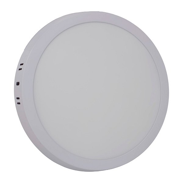 Plafon LED 18w Sobrepor Redondo Branco Frio