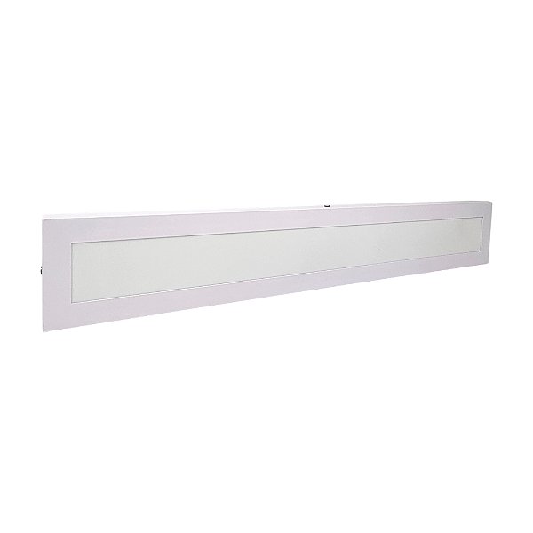 Plafon LED 10x60 18W Sobrepor Branco Quente