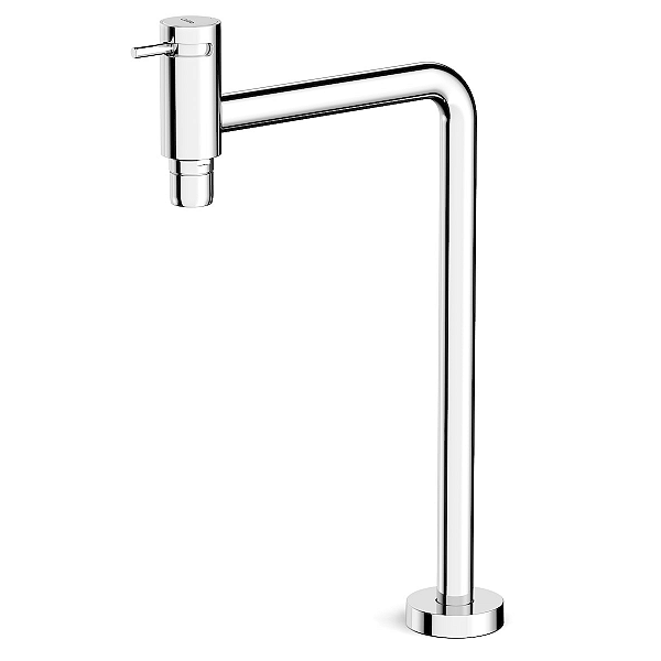 Torneira Cozinha Bancada Bica Alta Celite Basic 90° - Cromado