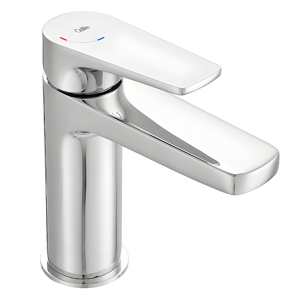 Torneira Monocomando Banheiro Bancada Bica Baixa Celite Noronha - Cromado