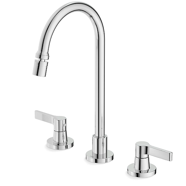 Torneira Misturador Cozinha Bancada Bica Alta Celite Lix - Cromado