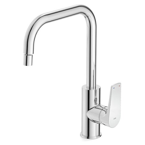 Torneira Monocomando Cozinha Bancada Bica Alta Celite Noronha - Cromado