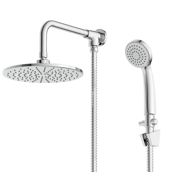 Chuveiro de Parede com Desviador Celite Life - Cromado