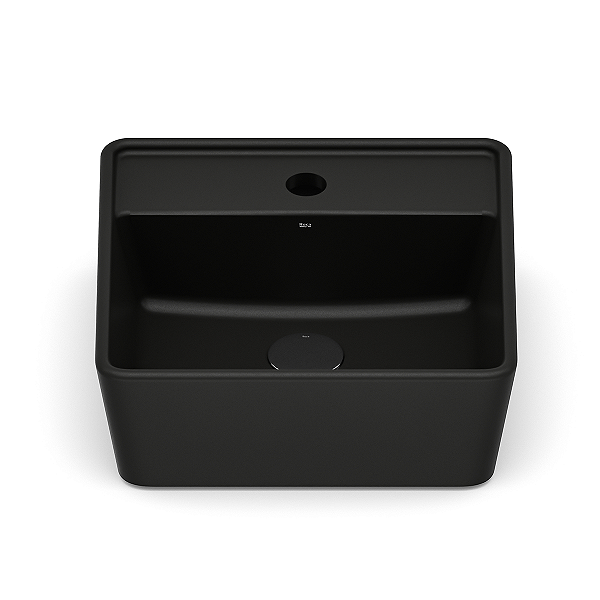 Cuba de Apoio com Mesa Roca Optica 35 x 35 cm CQ35 - Preto Fosco