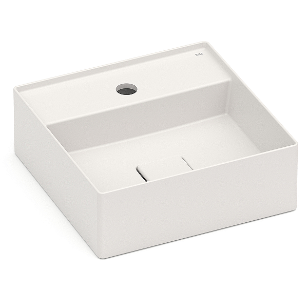 Cuba de Apoio com Mesa Roca Terra 35 x 35 cm T8 - Bege