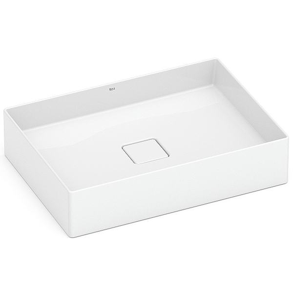 Cuba de Apoio Roca Terra 51 x 36 cm T6 - Branco