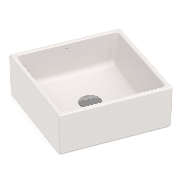 Cuba de Apoio Quadrada Roca Optica 35x35cm PQ35 - Bege