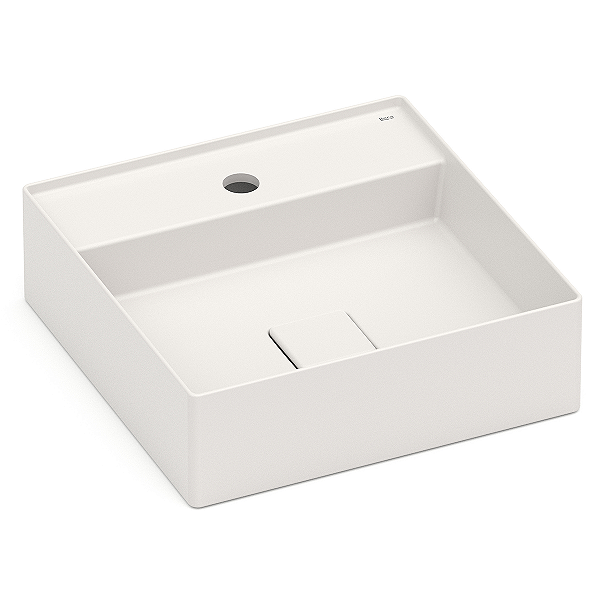 Cuba de Apoio com Mesa Roca Terra 40 x 40 cm T9 - Bege