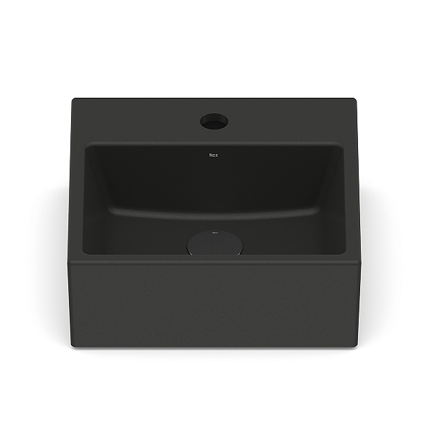 Cuba de Apoio com Mesa Roca Optica 35 x 35 cm PQ35 - Cinza Escuro