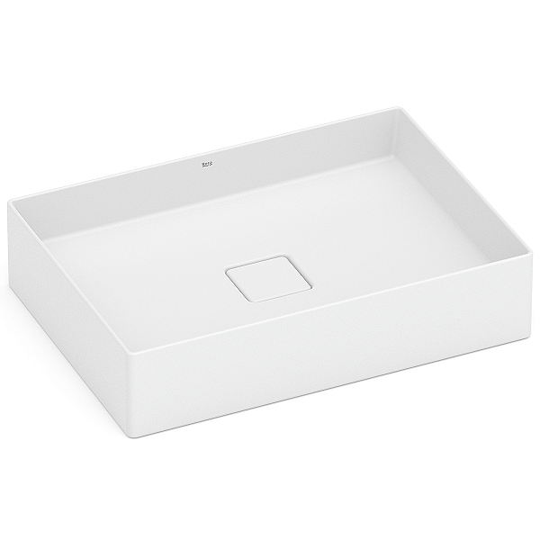 Cuba de Apoio Roca Terra 51 x 36 cm T6 - Branco Fosco