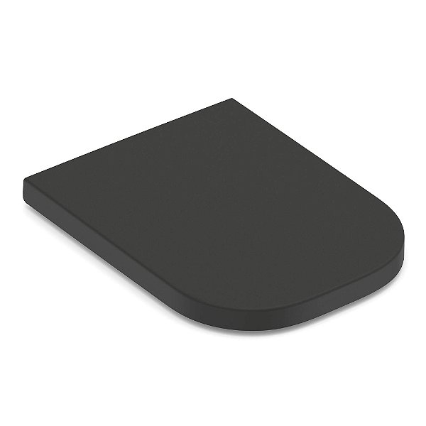 Assento Sanitário Termofixo Soft Close Roca Gap - Cinza Escuro