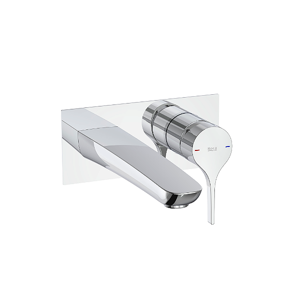 Torneira Monocomando Banheiro Parede Bica Baixa Roca Insignia - Cromado