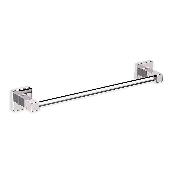 Porta Toalha Rosto Omega Premium Cromado